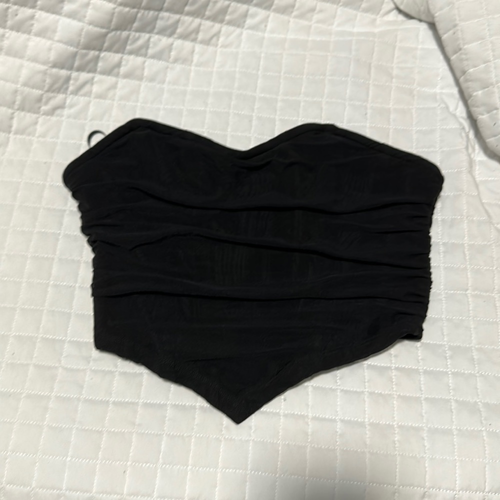 black corset top